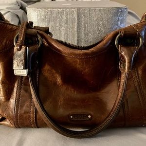 Genuine Frye Leather Satchel